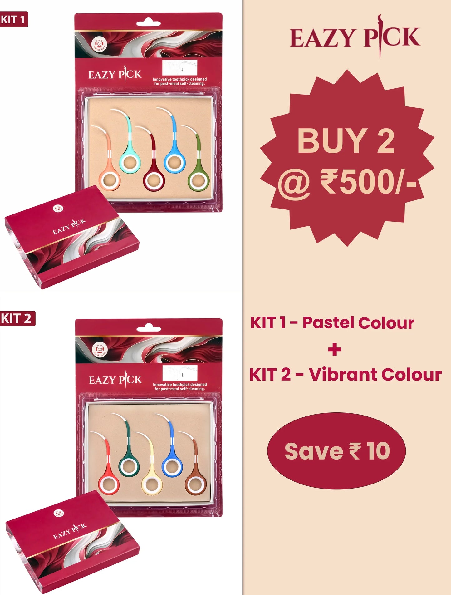 Eazy Pick - Pack of 2 (10 Units)