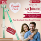 My1Brush - Couple Pack | World's First 3 Sided Insta Clean Manual Toothbrush
