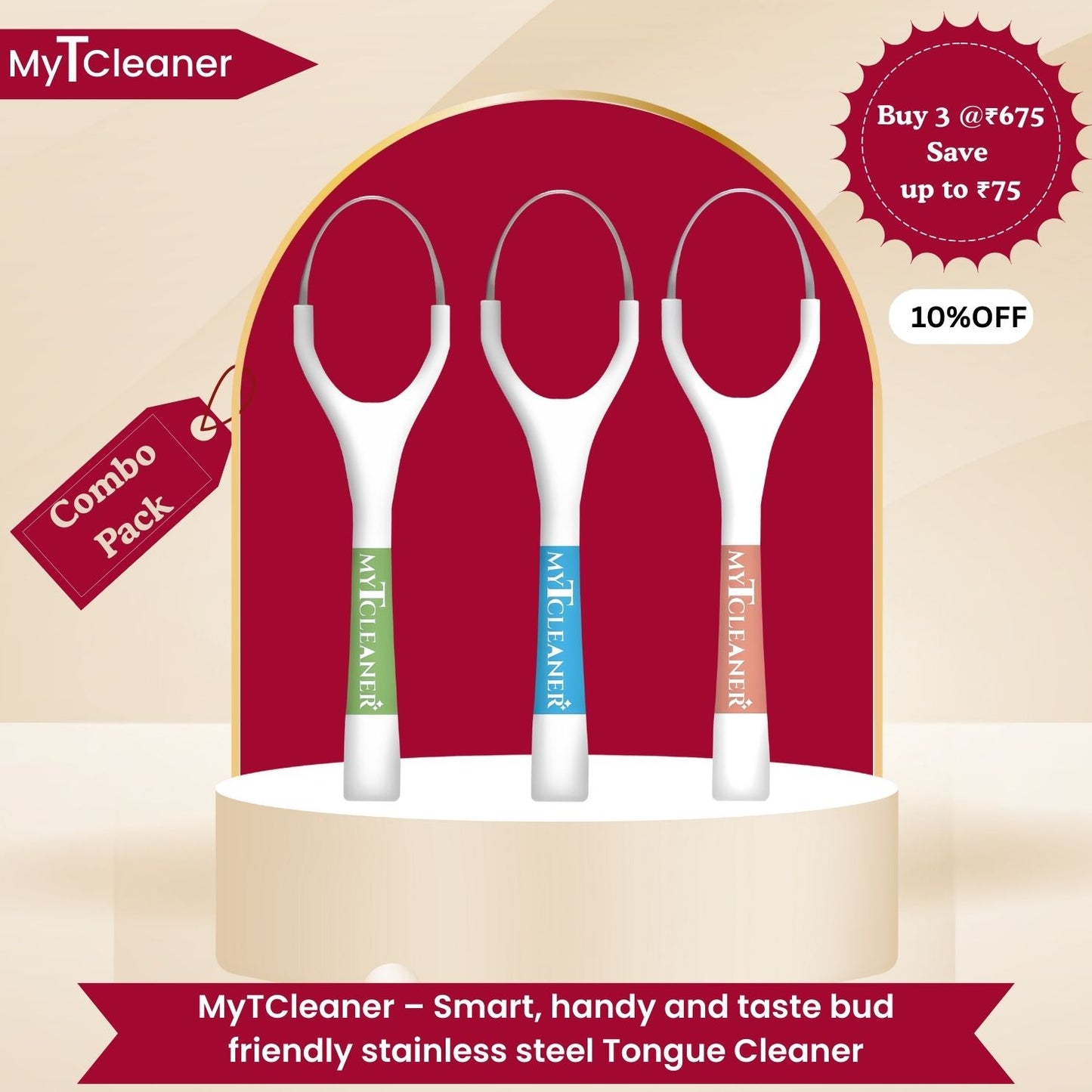 MyTCleaner (Tongue Cleaner) - Combo Packs