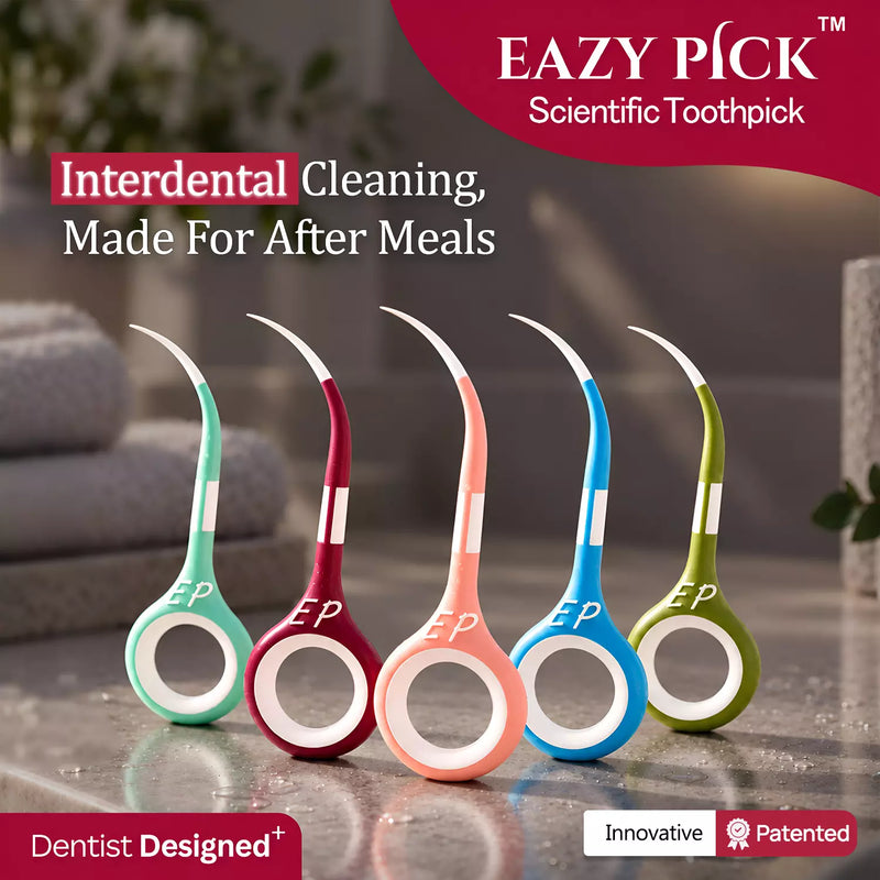 EazyPick - Scientifically Designed Toothpick - Pack of 2 (10 Units)