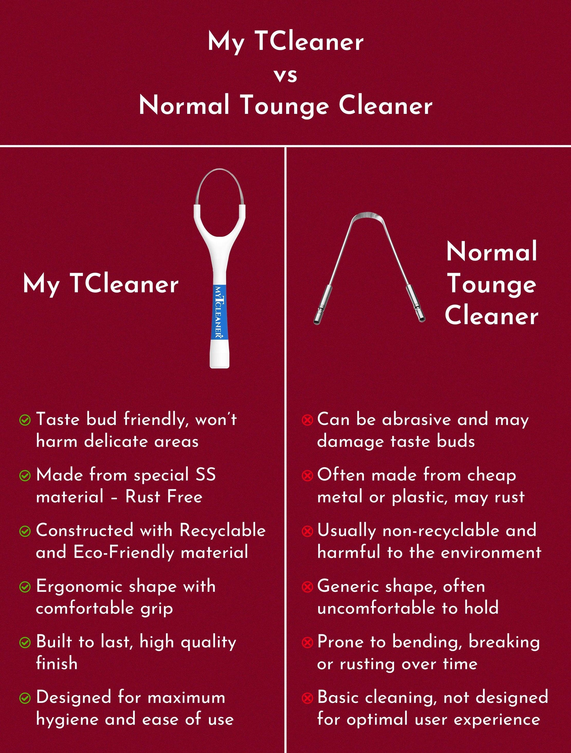Best metal tongue scraper – rust free