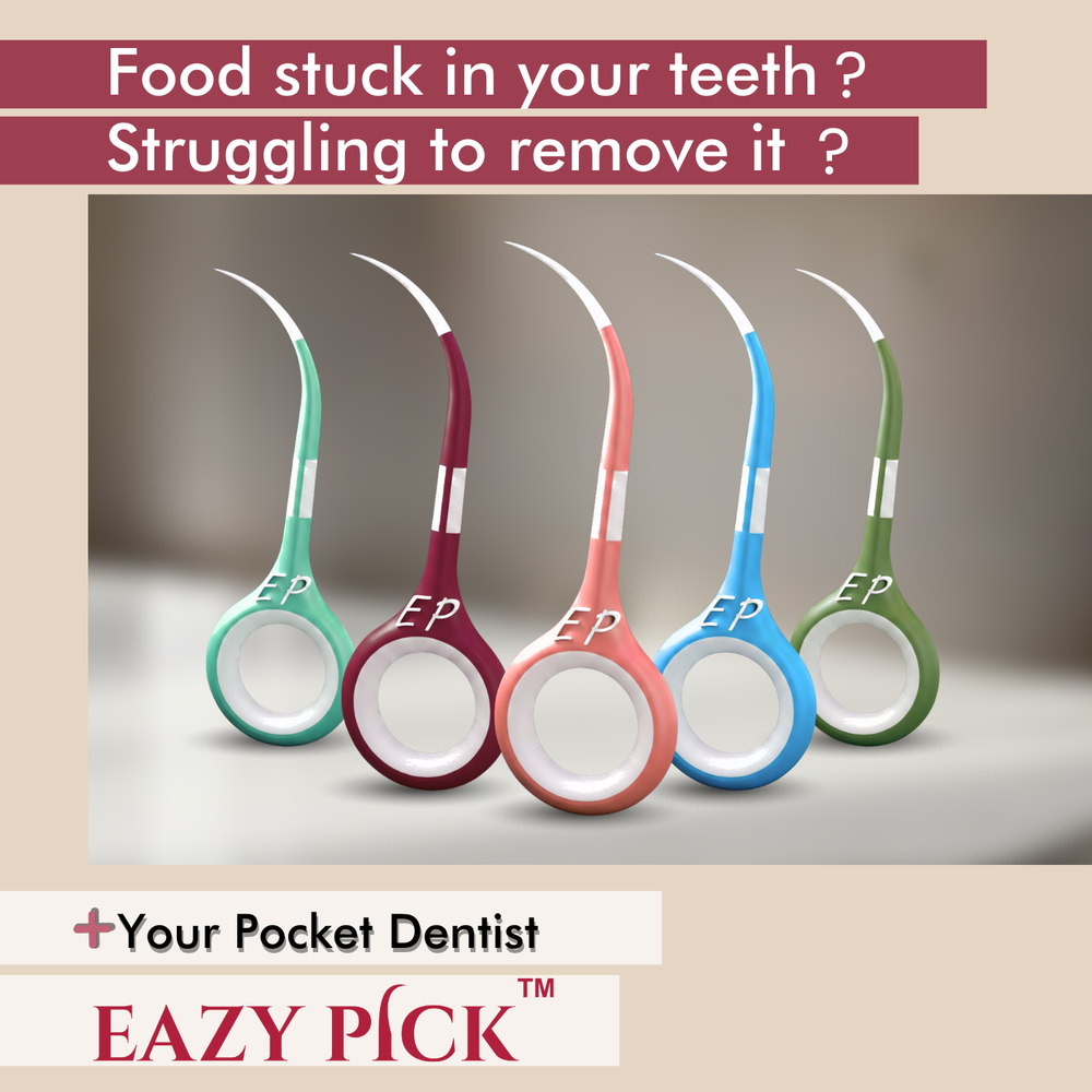 EazyPick - Scientifically Designed Toothpick - Pack of 2 (10 Units)