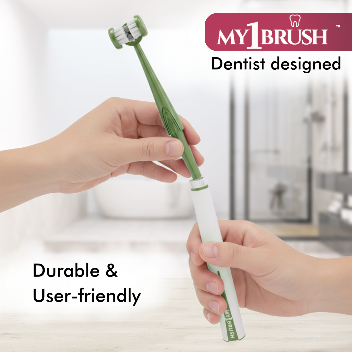 My1Brush Additional Replacement Heads (Pack of 2)
