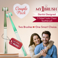 My1Brush - Couple Pack | Innovative 3 Sided Insta Clean Manual Soft Bristle Toothbrush