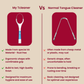 Combo - My1Brush (3 Sided Toothbrush + MyTCleaner (Tounge Cleaner)
